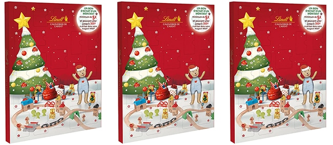 Calendrier de l’Avent avec des chocolats Ikea / Kindt