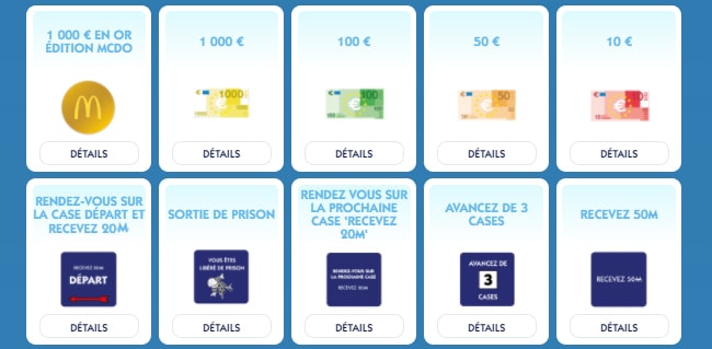 Jeu Monopoly Mcdo Vignettes Gratuites Et Lots A Gagner Jeu Monopoly Mcdo Vignettes Gratuites Et Lots A Gagner