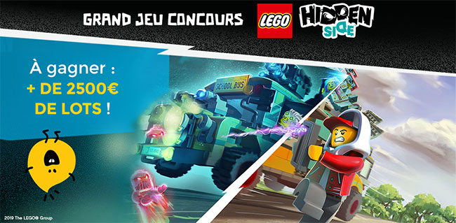 cadeaux LEGO Hidden Side à remporter avec Picwictoys