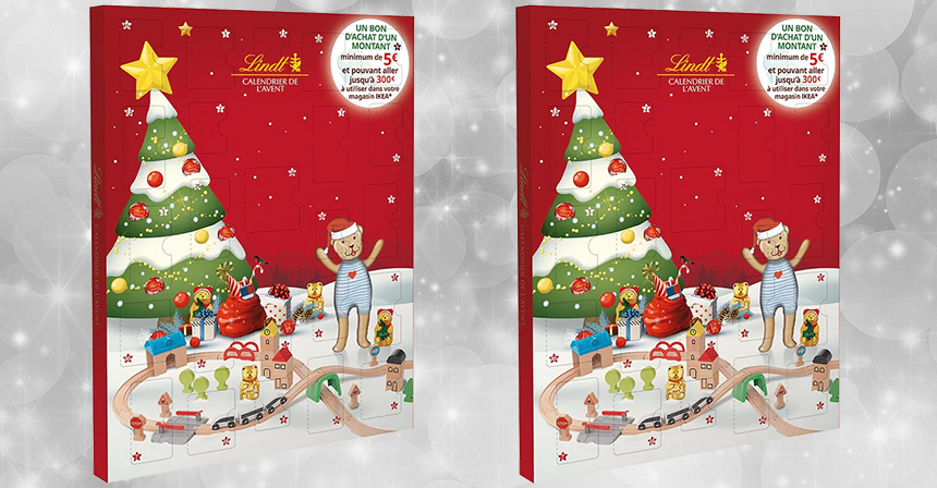 Ikea Calendrier De L Avent Lindt A 8 5 A 300 Offerts En Bon calendrier de l avent lindt 2021