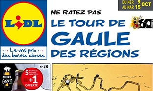 Catalogue Lidl « Tour de Gaule des régions » (9-15 octobre 2019)