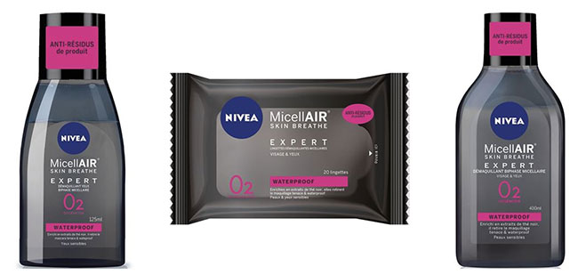 testez gratuitement les démaquillants MicellAIR Expert de Nivea