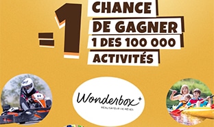 Jeu Complètement Barré avec achat : 100’000 activités à gagner sur www.completementbarre.fr