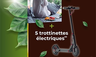 Jeu Cafes-Legal.fr : 5 week-ends et 5 trottinettes à gagner