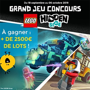 Jeu Picwictoys : 106 lots Lego Hidden Side à gagner