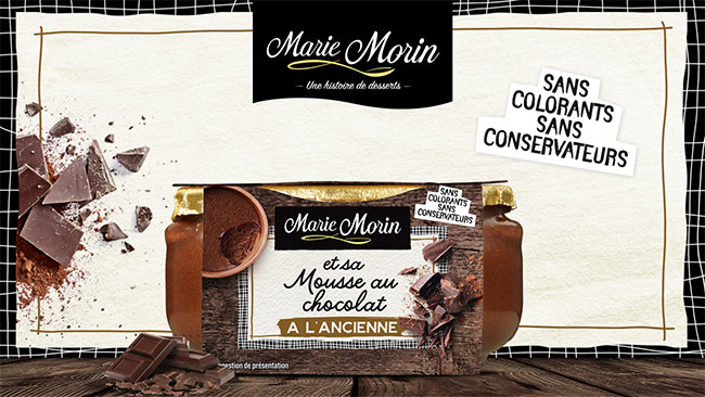 Marie Morin et sa mousse au chocolat à l'ancienne