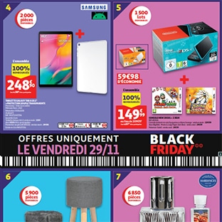 Auchan 100% remboursé = 7 produits offerts (Nintendo 2DSXL…)