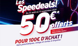 Bon Speedeals Speedy : remise immédiate offert