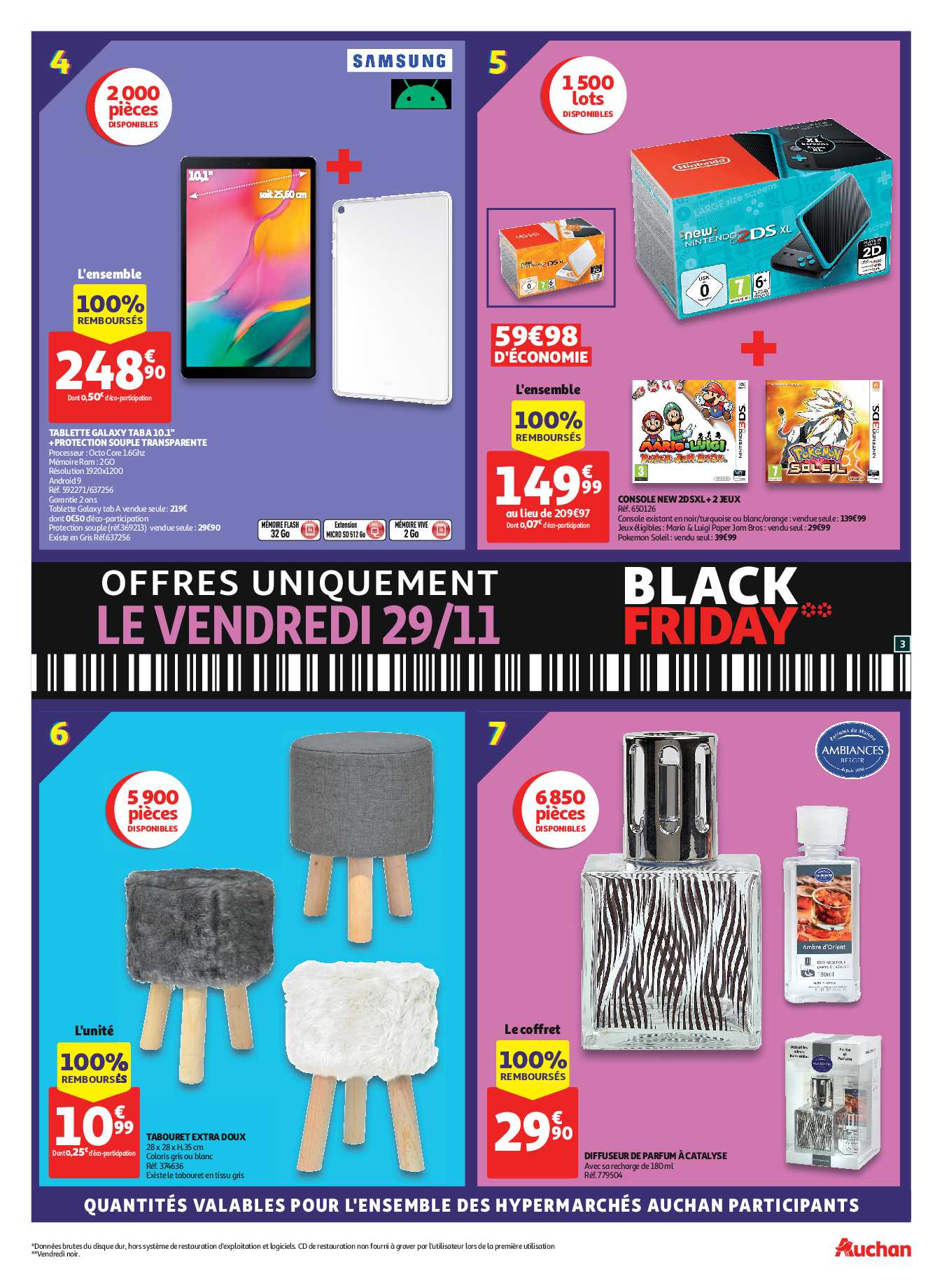 Auchan Black Friday 2019 Le Catalogue Et Ses Réductions