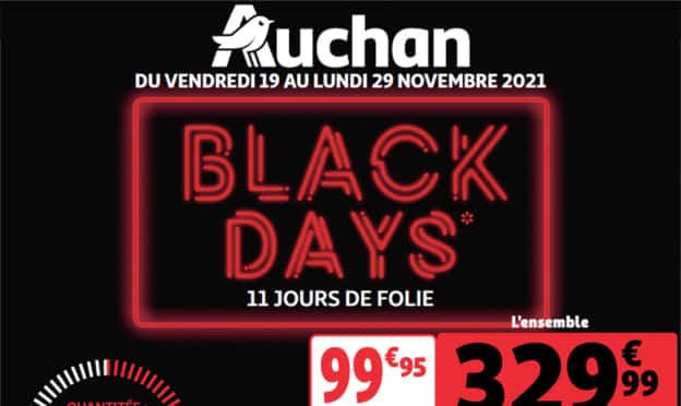 Auchan Black Friday 2021 : Le prospectus