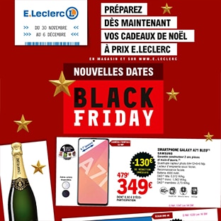 Catalogue Leclerc Black Friday 2020 : 7 jours de remises