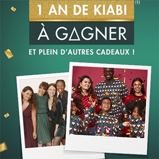 Kiabi calendrier bonheur : Jeu avec 372 cadeaux à gagner