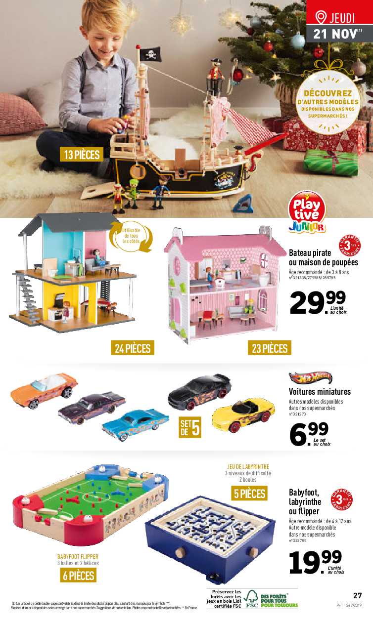 Les Jouets En Bois Lidl Pas Chers Sont De Retour Pour Noël 2019