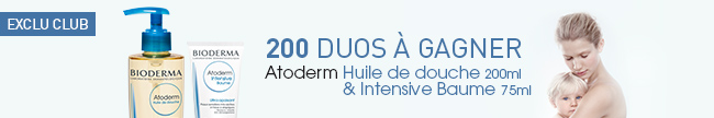 Testez le duo Bioderma Atoderm Intensive Baume et Huile