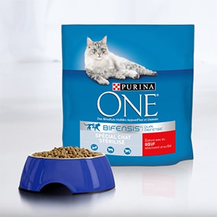 Test Purina One : croquettes Bifensis chat stérilisé gratuits