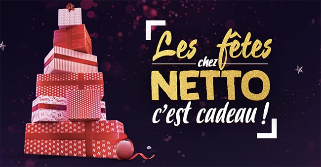 grand jeu Les fêtes chez Netto en magasin et sur Netto.fr