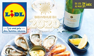 Catalogue Lidl « jour de l’an 2019 » (du 26 au 31 décembre)