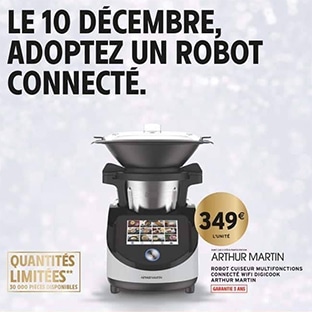 Digicook Arthur Martin : Robot connecté Intermarché à 349€