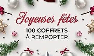 Jeu Envie de Plus : 100 coffrets de Noël à gagner