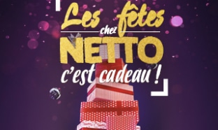 Les fêtes chez Netto : Jeu sur Netto.fr (avec code) et en magasin