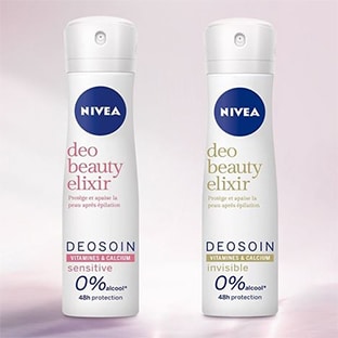 Test Nivea : 200 déodorants Beauty Elixir gratuits