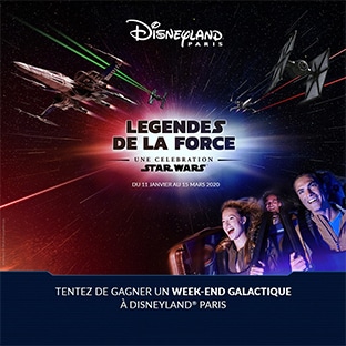 Jeu Star Wars : entrées Disney à gagner