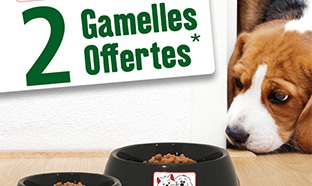 Bon plan cadeau : gamelles Maxi Zoo offertes