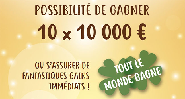 Tentez de remporter 10000€ ou un lot Crownfield