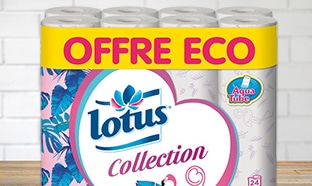 Bon plan Carrefour : Pack de papier toilette Lotus pas cher