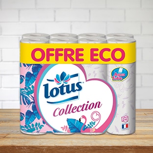 Bon plan Carrefour : Pack de papier toilette Lotus pas cher