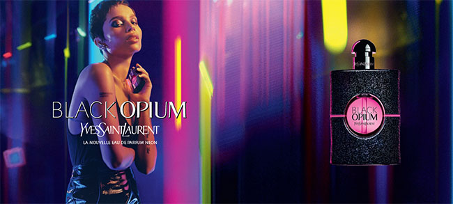 Recevez une dose d’essai de l’eau de parfum Neon Black Opium