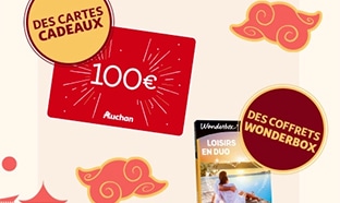 Jeu L'année du Rat Auchan : 40 cadeaux à gagner