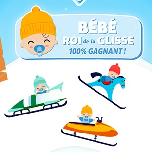 Jeu Carrefour Prime Bébé : Roi de la Glisse