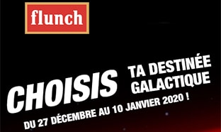 Jeu Star Wars : bon d'achat Flunch à gagner