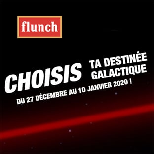 Jeu Star Wars : bon d'achat Flunch à gagner