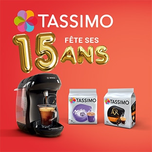 Jeu Tassimo : tasses, machines à café et bons à gagner