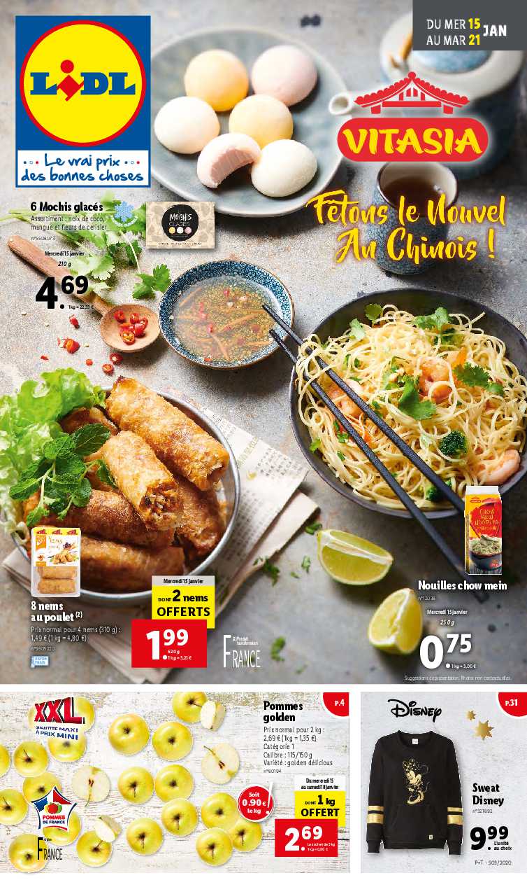 Catalogue Lidl Vitasia Du 15 Au 21 Janvier 2020