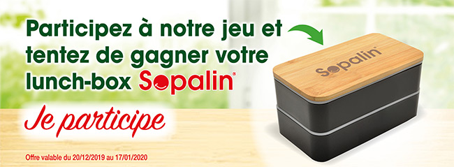 Tentez de remporter un lunch-box Sopalin