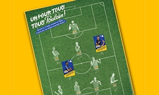 Collection de stickers foot Tous Poulain : 5000 posters gratuits