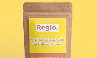 Echantillons gratuits des croquettes pour chiens aux insectes Reglo