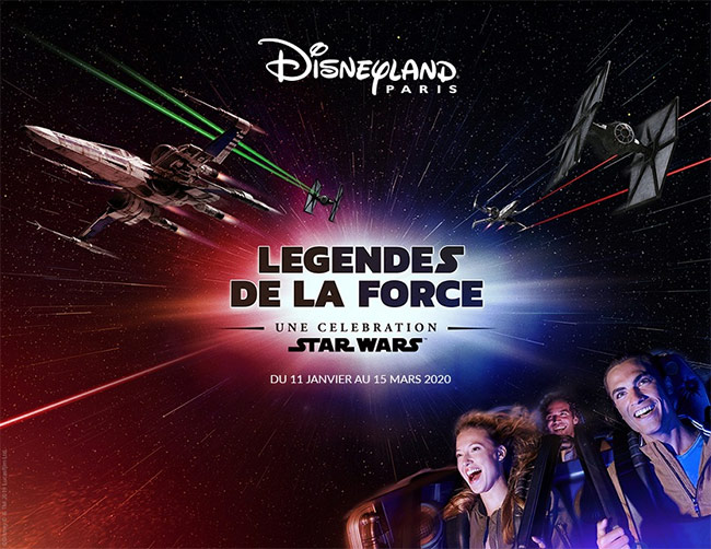 Jeu Légendes de la force : Disneyland Paris 