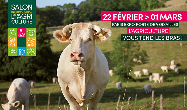 Tentez de remporter des places pour le Salon de l'agriculture 2020