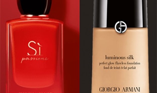 Échantillons Giorgio Armani : Parfum Sì Passione + fond de teint