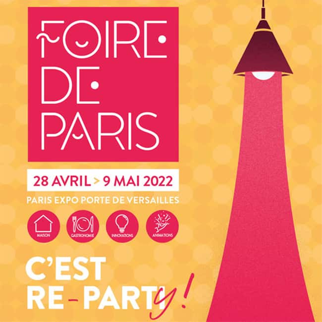 Invitations gratuites Foire de Paris 2022 Billets offerts
