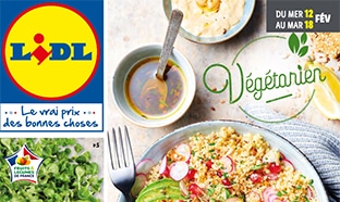 Catalogue Lidl Végétarien