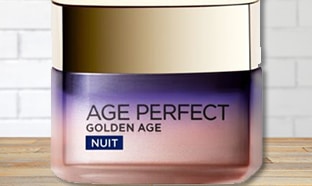 Test L'Oréal Paris : Soins Nuit Froid Age Perfect Golden Age gratuits