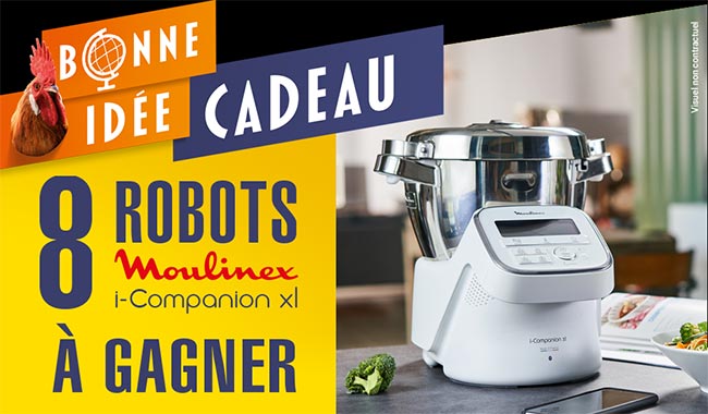 Tentez de remporter votre robot I-Companion XL avec Maître Coq