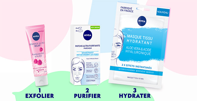 Tentez de gagner votre routine Petits Gestes Nivea