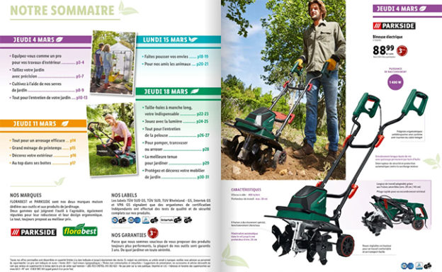 Catalogue jardinage Lidl : Tout pour le jardin à petit prix