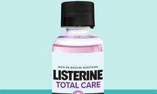 Echantillons de bain de bouche Listerine Total Care